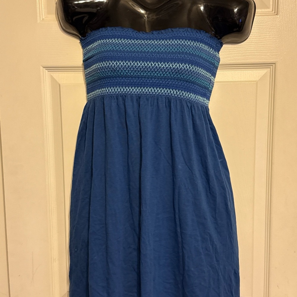 Old Navy Blue Textured Garment